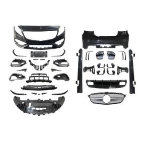 Mercedes W176 A Serisi İçin Uyumlu A45 Amg Full Bodykit 2013-2018