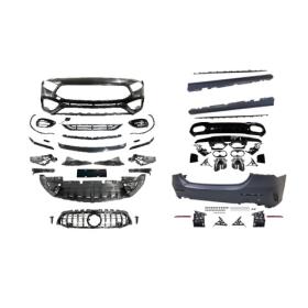 Mercedes W177 2018+ A Serisi Sedan İçin Uyumlu A45 Bodykit (Arka Tamponlu Set)