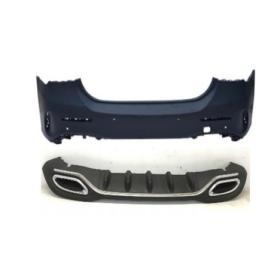 Mercedes W177 Sedan A Serisi İçin Uyumlu Arka Tampon&Egzoz