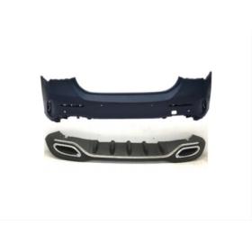 Mercedes W177 HB A Serisi İçin Uyumlu Amg Arka Tampon & Egzoz