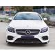 Mercedes W213(2016-2019) E Serisi Uyumlu Ön Lip - Piano Black (Parlak Siyah)