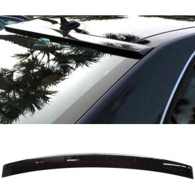 Mercedes W212 2009-2015 E Serisi Cam Üstü Spoiler Parlak Siyah
