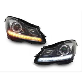 Mercedes W204 C Serisi (Makyajlı Kasa İçin) Led Far