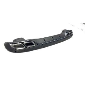 Mercedes W205 C63 Sedan Difüzör Silver Egzoz Seti