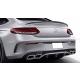Mercedes W207 E Serisi Coupe Amg C63 2010 - 2013 Difüzör Plastik Boyasız