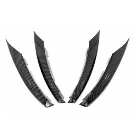 Mercedes W177 A Serisi 2019+ Ön Tampon Bıçakları - 4 Parça - Karbon