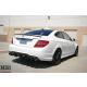 Mercedes W205 C Serisi Coupe Cam Üstü Spoiler Boyalı