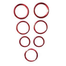 Mercedes W177 2019+ A Serisi Klima Halkası Kırmızı