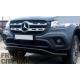 Mercedes X-Class 2017+ Uyumlu Off Road Saclı Ön Koruma Ön Tampon Koruma Demiri Siyah GloPlus AQM4WD