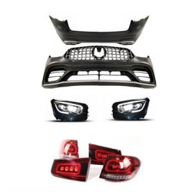 Mercedes X253 GLC 2016-2019 Uyumlu 2020+ Facelift Bodykit (Dönüşüm)