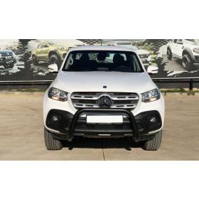 Mercedes X-Class 2017+ Uyumlu Off Road Siyah Ön Koruma Ön Tampon Koruma Demiri Dinamic Plus AQM4WD