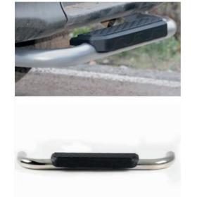 Mitsubishi L200 2007-2019 Pick-Up Arka Basamak (Saturn Plus Chrome) AQM4WD