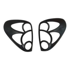 Mitsubishi L200 2008-2014 Stop Çerçeve Kaplama Siyah