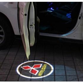 Mitsubishi Kapı Altı Delmeli Hayalet Logo