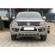 Mitsubishi L200 2007+ Off Road Krom Karterli Ön Koruma Ön Tampon Koruma Demiri Informplus AQM4WD PWT02