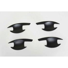 Mitsubishi L200 2019+ İç Kapı Kolu Kaplama - Siyah