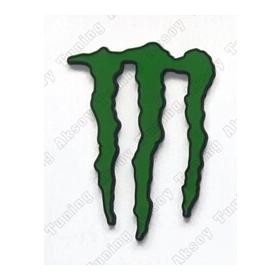 Monster Energy Yapıştırma Yeşil Siyah Bagaj ve Çamurluk Logosu