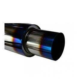 Mugen Yanık Uçlu Egzoz Performans Giriş 5 Cm Çıkış 10 Cm