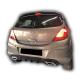 Opel Corsa D 2011 2014 Difüzör Sport +Egzos Ucu (Krom) P Black