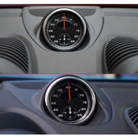 Porsche 718 2016+ Siyah Bakalit Ve Siyah Chrono Takım