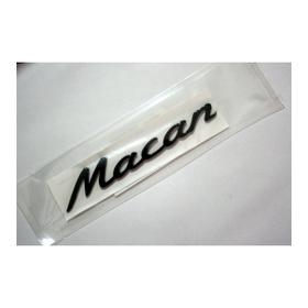 Porsche Macan Oem Bagaj Logosu Siyah (AL-7)