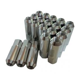 Renkli Uzun Bijon Takımı Gümüş