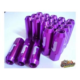 Renkli Uzun Bijon Takımı Mor