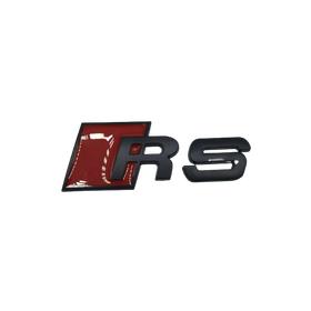 RS Metal Bagaj Logosu Kırmızı-Siyah