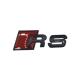 RS Metal Bagaj Logosu Kırmızı-Siyah