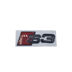 S3 Metal Bagaj Logosu Kırmızı-Siyah