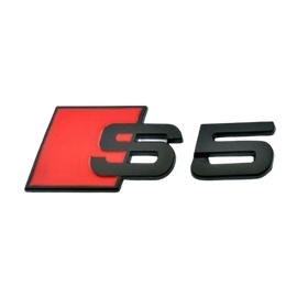 S5 Metal Bagaj Logosu Kırmızı-Siyah