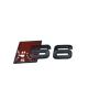 S6 Metal Bagaj Logosu Kırmızı-Siyah