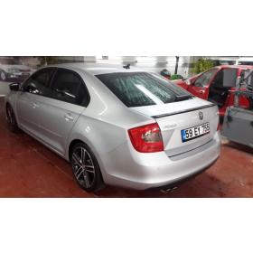 Skoda Rapid 2014 Anatomik Spoiler Boyasız