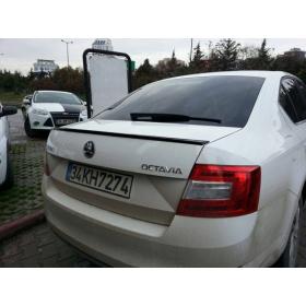 Skoda Octavia 2013-2016 İnce Anatomik Spoiler Boyasız