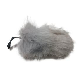 Tilki Kuyruğu Kürk Anahtarlık Gerçek