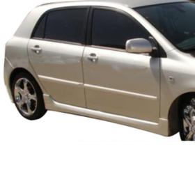 Toyota Corolla Sedan 2002 - 2007 Marşpiyel Boyasız