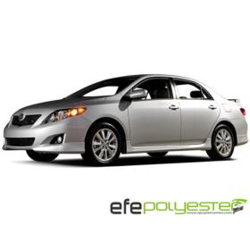 Toyota Corolla 2007 - 2011 Yan Marşpiyel Boyasız