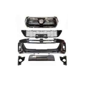 Toyota Hilux Rocco Body Kit 2016-2020 (Ön Tampon-Panjur-Alt Izgara-Sis Kapakları)