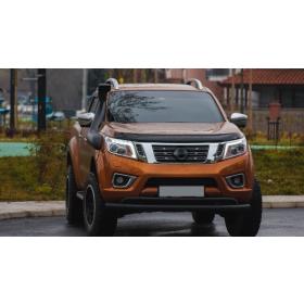 Toyota Revo 2006+ Off Road Ön Tampon Koruma Demiri Siyah (Çiftli Bıyık) AQM4WD