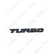 Turbo Bagaj Logosu Siyah