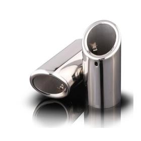 Universal Paslanmaz Krom Egzoz Ucu 80mm ZQ3