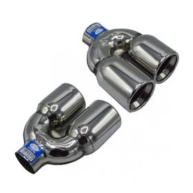 Universal Krom Egzoz Ucu Çift M Model Sol Çıkış 90×100 800-036LR