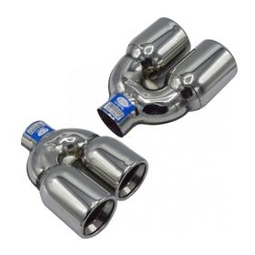 Universal Krom Egzoz Ucu Çiftli M Model Sağ Çıkış 90×100 800-036R