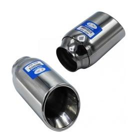 Üniversal Krom Egzoz Ucu Açılı Çıkış 90x140 600-004