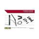 Niken Universal 9 Aparatlı Muz Tip Silecek 22 550 mm