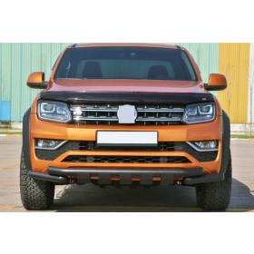 Volkswagen Amarok 2010+ Off Road Siyah Ön Koruma Ön Tampon Koruma Demiri Krom Glocity AQM4WD