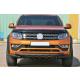 Volkswagen Amarok 2010+ Off Road Siyah Ön Koruma Ön Tampon Koruma Demiri Krom Glocity AQM4WD
