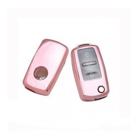 Volkswagen Silikon Kumanda Kabı Pembe