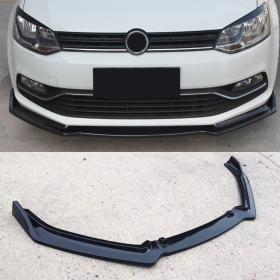 Volkswagen Polo MK5 2009-2017 3 Parça Ön Lip (Plastik)