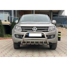 Volkswagen Amarok 2010+ Off Road Krom Karterli Ön Koruma Ön Tampon Koruma Demiri Informplus AQM4WD PWT02